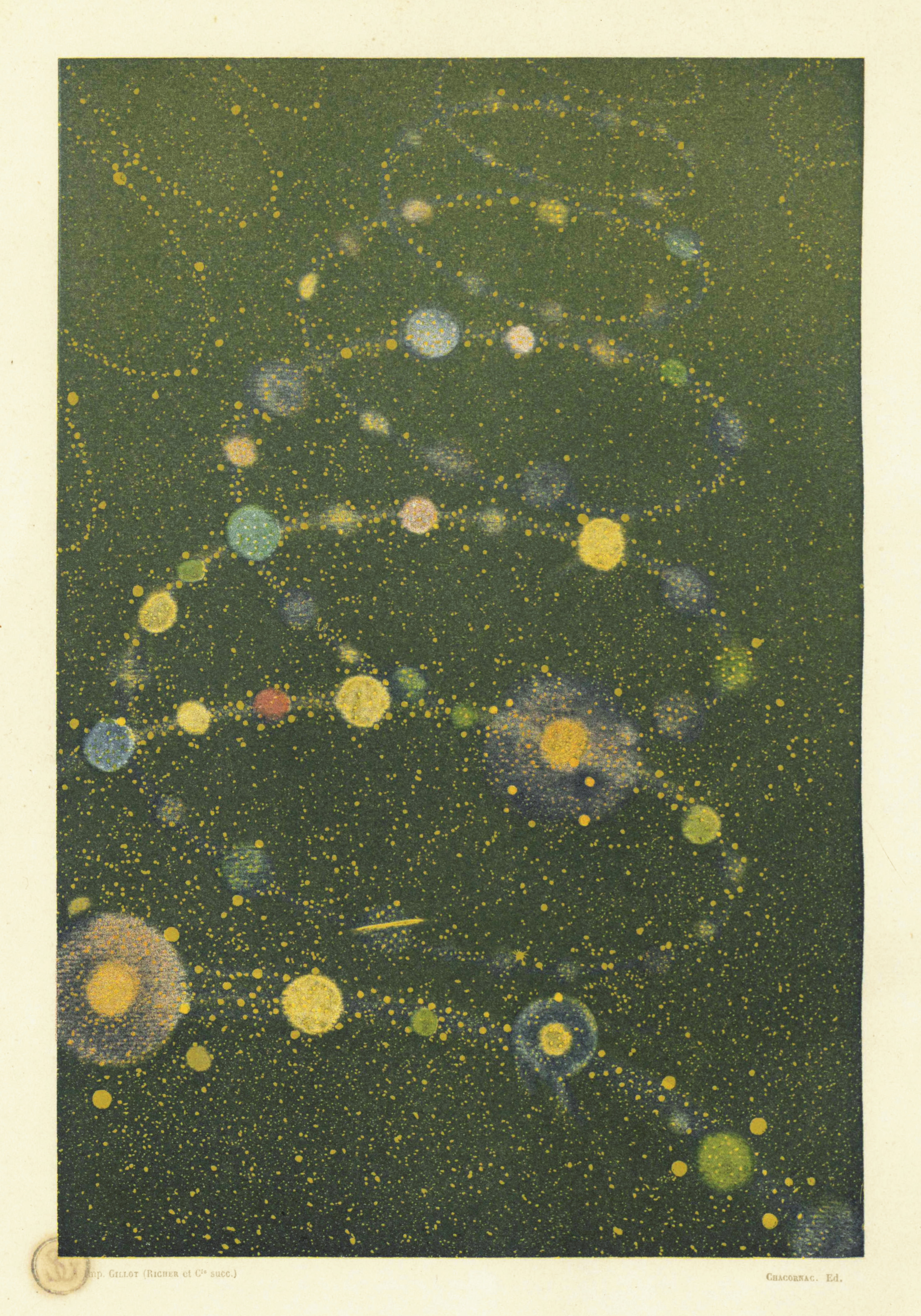 The original celestial print by Raffaele Mainella